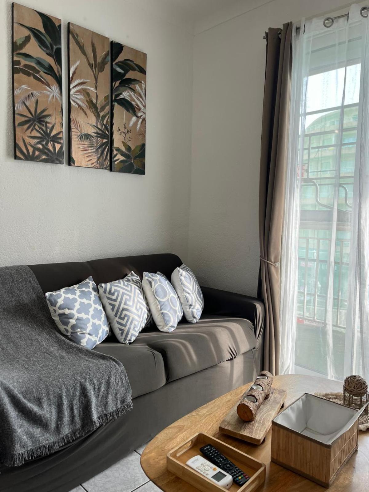 Appartement 20 Mts Plage, Pl Mediterranee, Vue Mer Parking กาเนต์-อ็อง-รูสซียง ภายนอก รูปภาพ