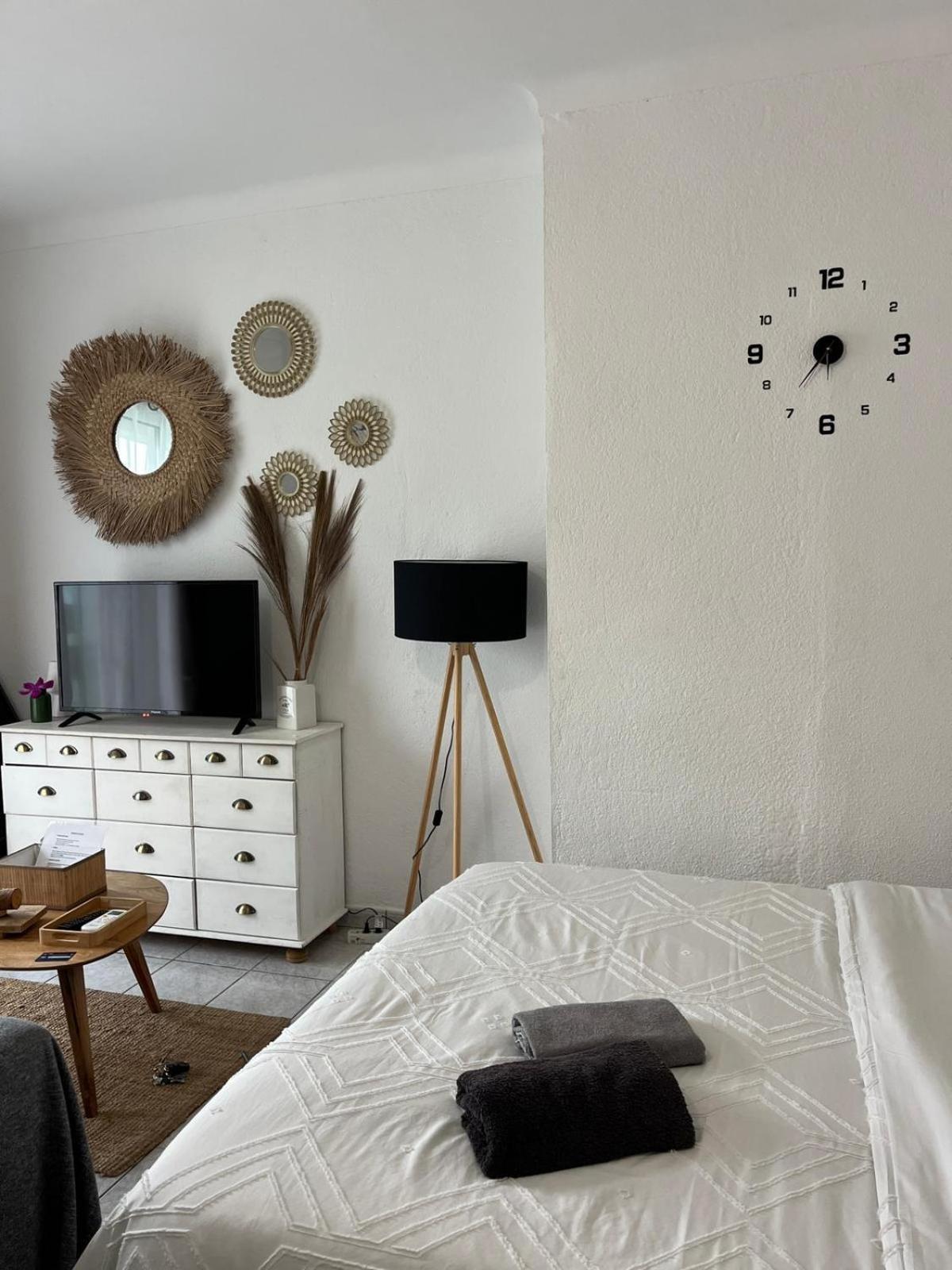 Appartement 20 Mts Plage, Pl Mediterranee, Vue Mer Parking กาเนต์-อ็อง-รูสซียง ภายนอก รูปภาพ